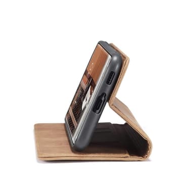 CASEME Retro tegnebog taske til Xiaomi Mi 11 - Brun