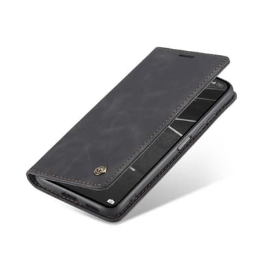 CASEME Retro tegnebog taske til Xiaomi Mi 11 Lite - Sort