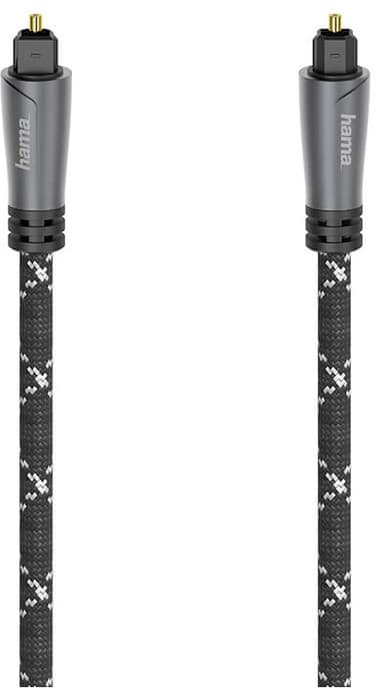 Hama optisk fiberkabel Toslink (metal/3 m)