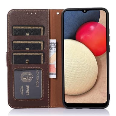 KHAZNEH telefoncover til Motorola Moto G52 - brun/blå