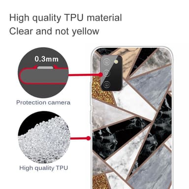 SKALO Samsung A02s / A03s Marmor TPU-cover - #5