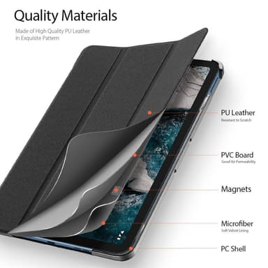 DUX DUCIS Nokia T20 Etui Domo Series Sort