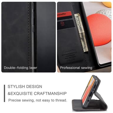 CASEME Retro tegnebog taske til Samsung Galaxy S21