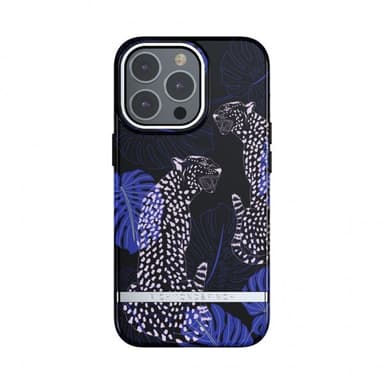 Richmond & Finch iPhone 13 Pro Cover Blue Cheetah