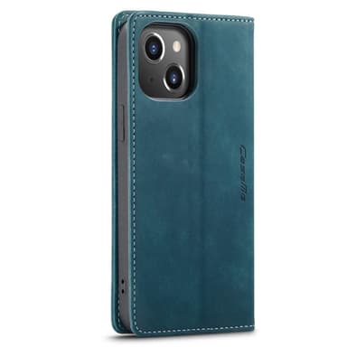 CASEME Retro tegnebog taske til iPhone 14 Plus - Blå
