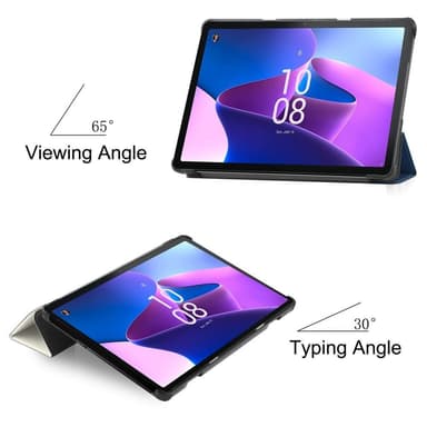Til Lenovo Tab M10 (Gen 3) Trifoldet Stativdæksel - Cat