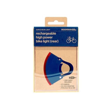 Bookman Curve Rear Light, Cykelbelysning