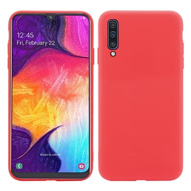 SKALO Samsung A70 Ultratynd TPU-skal - Blå