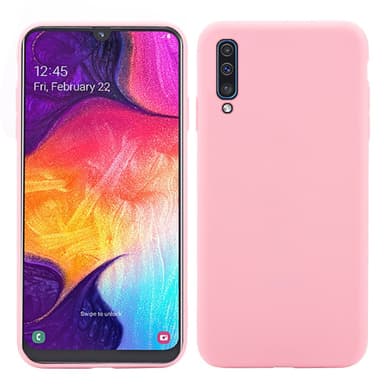 SKALO Samsung A70 Ultratynd TPU-skal - Blå