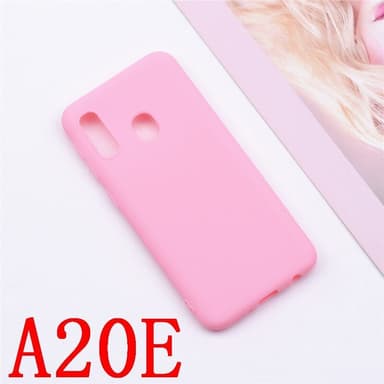 SKALO Samsung A20e Ultratynd TPU-skal - Blå