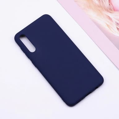 SKALO Samsung A50 Ultratynd TPU-skal - Turkis