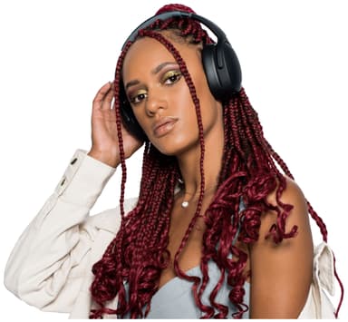 Skullcandy Crusher Evo trådløse around-ear hovedtelefoner (sort)