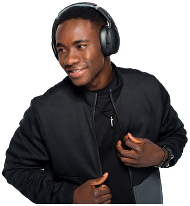 Skullcandy Crusher Evo trådløse around-ear hovedtelefoner (sort)