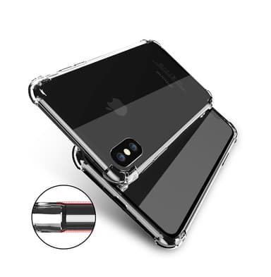 SKALO iPhone XS Max Ekstra stærk TPU-cover