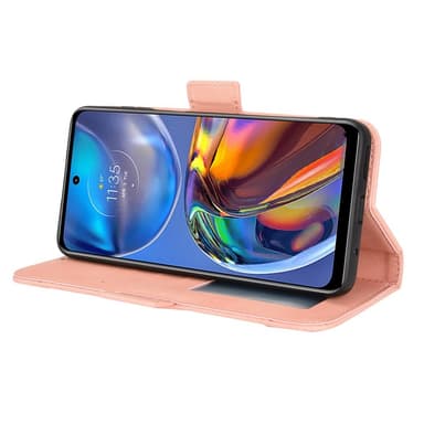 SKALO Motorola Moto E32/E32s 6-RUM Pungetaske - Pink