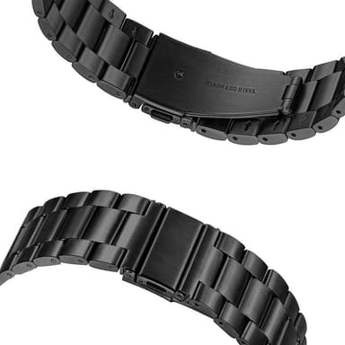 SKALO Link armbånd til Samsung Watch 3 41mm - Sort