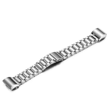 SKALO Link armbånd til Fitbit Charge 3/4 - Sølv