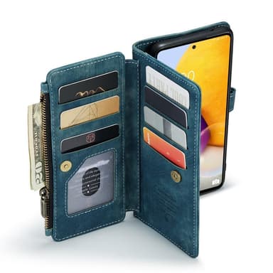 CaseMe Samsung A13 4G CaseMe Big Wallet Pungetui - Blå