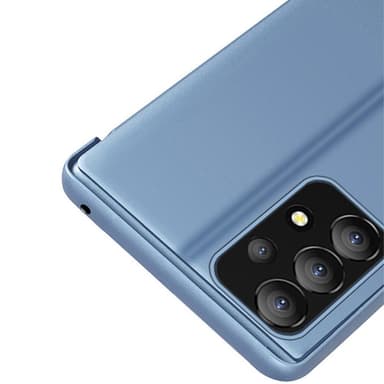 SKALO Samsung A13 4G Clear View Mirror Etui - Sort