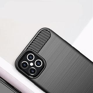 SKALO iPhone 12 Mini Armor Carbon Stødsikker TPU-cover - Grå