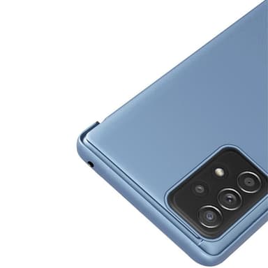 SKALO Samsung A53 5G Clear View Mirror Etui - Mørk lilla