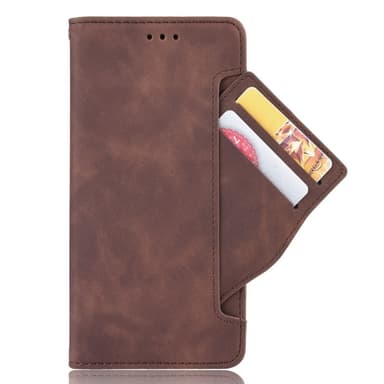 SKALO Motorola Moto G52 6-RUM Pungetaske - Brun
