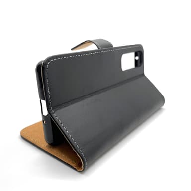 SKALO Sony Xperia 1 III Flip Cover m. Pung i Ægte Læder - Hvid
