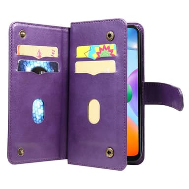 SKALO Xiaomi Redmi 10C 10-RUM Flip Cover - Lilla