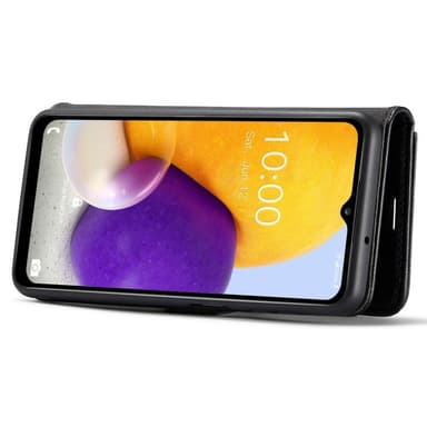 DG MING Samsung A13 4G 2-i-1 Magnet Pungetui - Sort