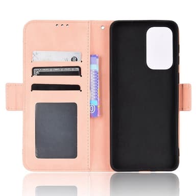 SKALO Motorola Moto E32/E32s 6-RUM Pungetaske - Pink