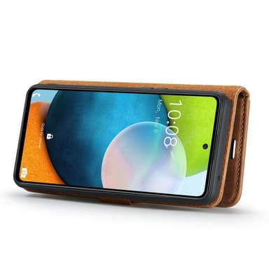 DG MING Samsung A53 5G 2-i-1 Magnet Pungetui - Brun