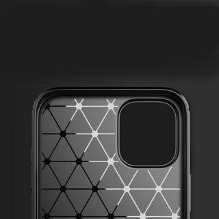 SKALO iPhone 12 Mini Armor Carbon Stødsikker TPU-cover - Grå