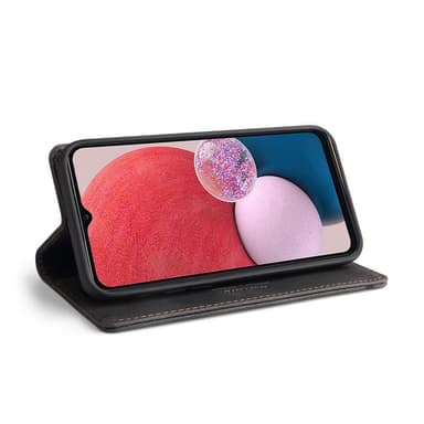 SKALO Samsung A13 4G GQ.UTROBE Pungetui i PU-læder - Sort