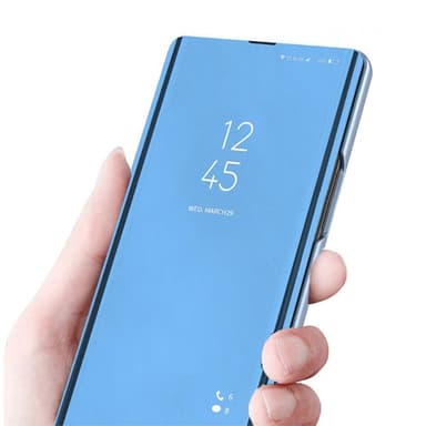 SKALO Xiaomi Redmi 10C Clear View Mirror Etui - Guld