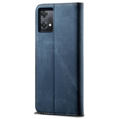 SKALO OnePlus Nord CE 2 Lite 5G Jeans Flip Cover - Blå