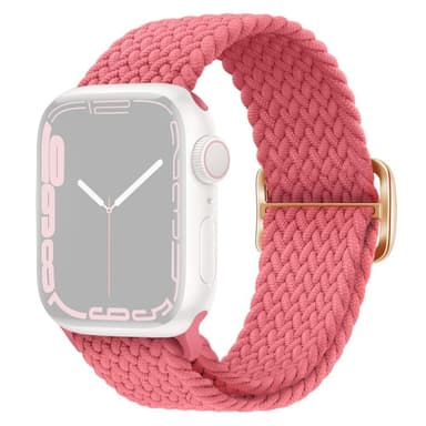 SKALO Flettet Rem Apple Watch 42/44/45/49 mm - Pink