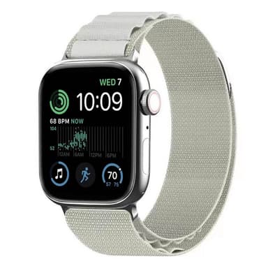 Artic Elastic nylon Armbånd Apple Watch SE 2022 (40mm) - Starlight