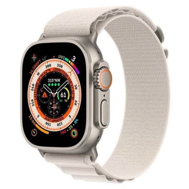 Artic Elastic nylon Armbånd Apple Watch Ultra (49mm) - Starlight