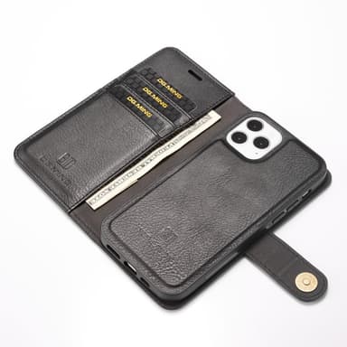 DG.MING til iPhone 12 Pro Max Stilfuld Pung Taske - Sort