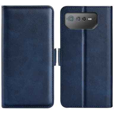 SKALO Asus ROG Phone 6/6Pro/6D/6D Ultimate 5G Premium Wallet Flip Cover - Blå