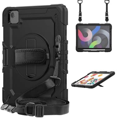Hybrid cover med skulderrem Apple iPad Pro 11 (2021) - Sort