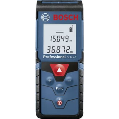 Bosch Professional GLM 40 Laserafstandsmåler Måleområde