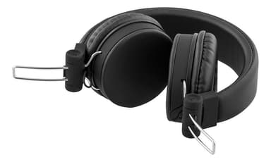 H300 Headphones with microphone, foldable, 3.5 mm, black