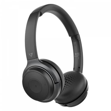 V7 HB600S, Trådlös, Samtal/musik, 20 - 20000 hz, 158,3 g, Headset, Svart