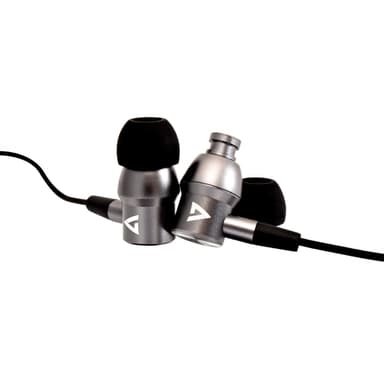 V7 HA111-3EB, Kabel, 20 - 20000 hz, Samtal/musik, 13,6 g, Headset, Silver