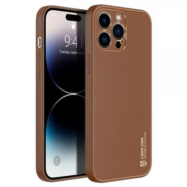 DUX DUCIS iPhone 14 Pro Cover Brun