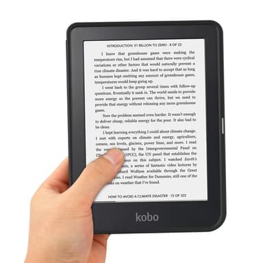 Stativbetræk til Kobo Clara 2E - Sort