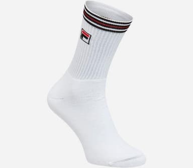 Fila Socks Borg, Sokker Vit/Blå 43-46
