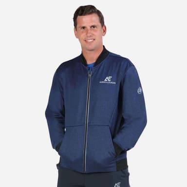 Bullpadel Keliox Ae Zip Shirt, Padel og tennissweater herrer S