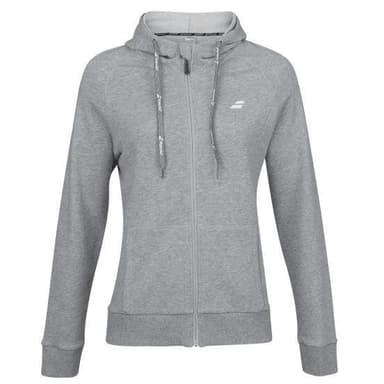 Babolat Exercise Hood Jacket Women, Padel og tennissweater dame Grå M